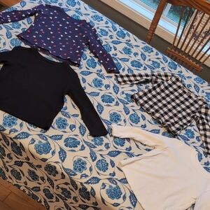 Set of Four Old Navy Long Sleeve Tops